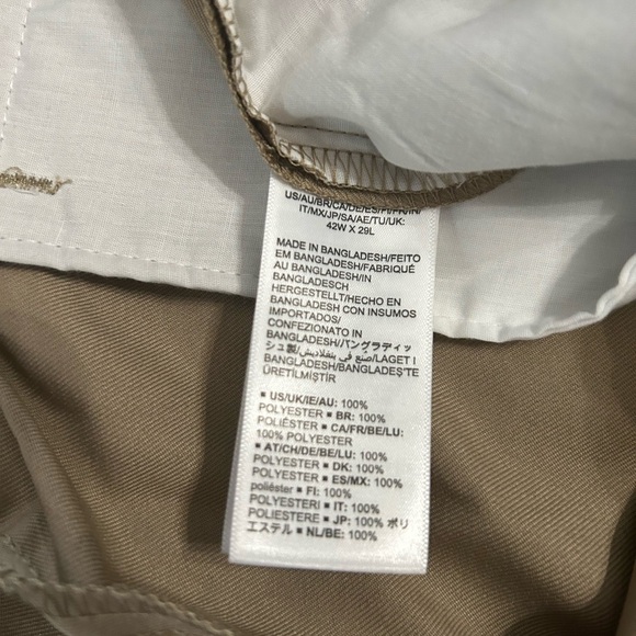 Men's Big & Tall Classic-fit Wrinkle-Resistant Flat-Front Chino Pant - Picture 10 of 11